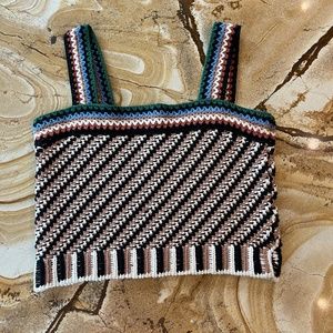 Veronica Beard Levine Sweater Tank S Multi